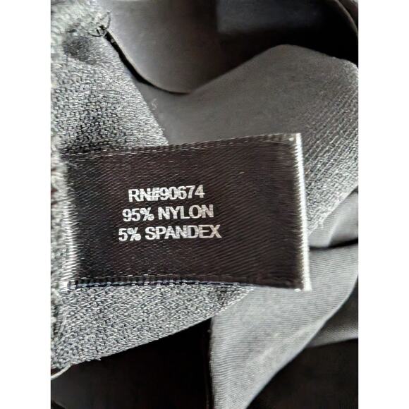 BOSTON PROPER Beyond Travel Wide Leg Shorts Small Bermuda 2AP81 Jet Black Travel - Picture 5 of 8